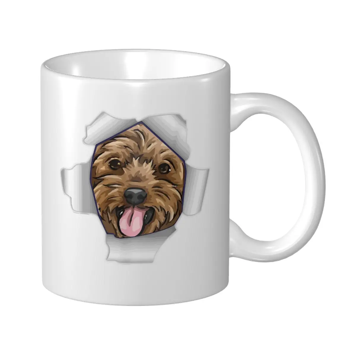 Mark Cup Mug Cavapoo Dog HOLE Cavalier King Charles And Poodle Dog Coffee Mugs Tea Milk Water Cup Travel Mugs For Office Home