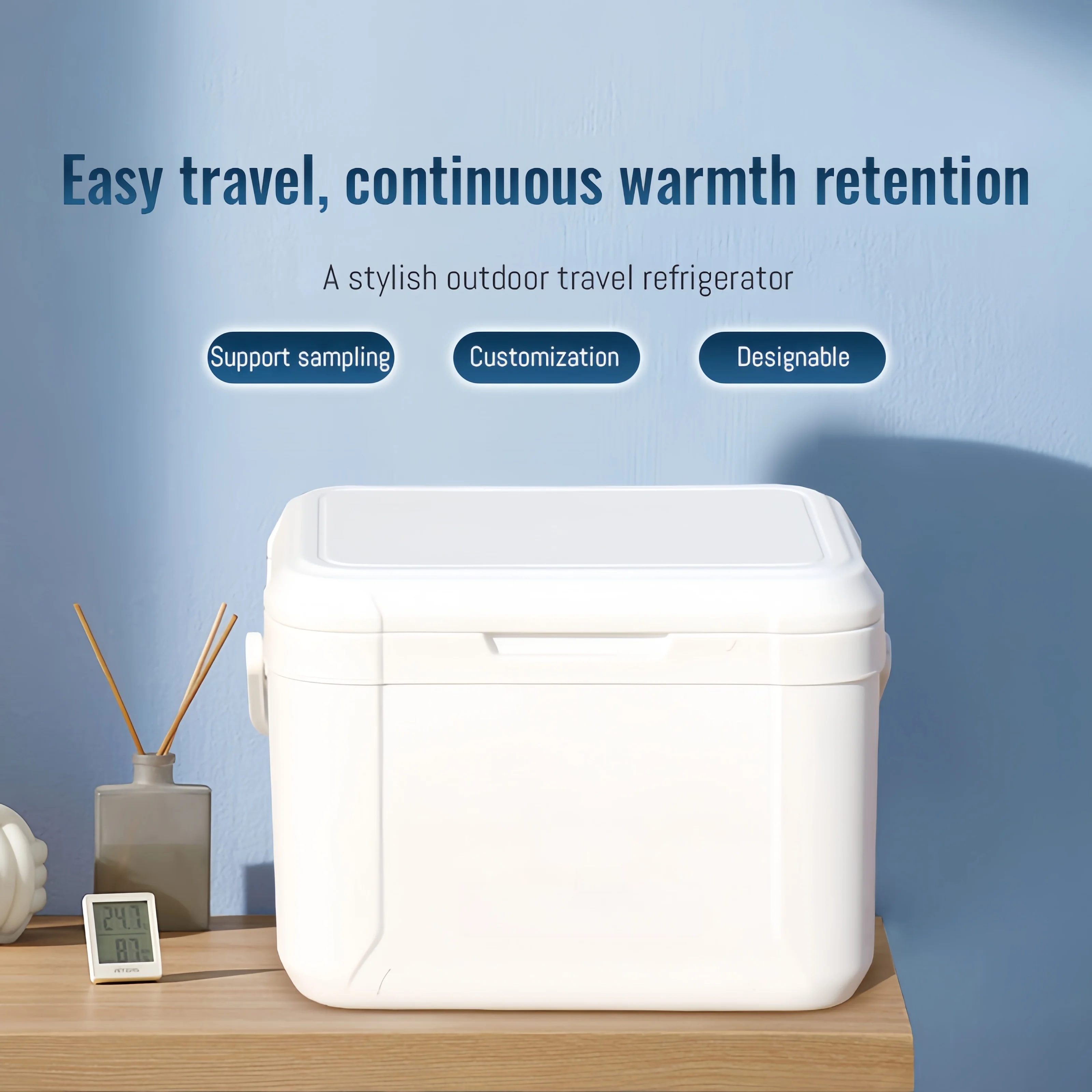 5L Car Cooler Non-Electric 5qt Insulated Cooler For  Outdoor Camping