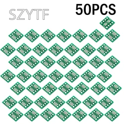50pcs/bag Adapter plate SOP8 SSOP8 TSSOP8 SMD to DIP  0.65 / 1.27mm pitch
