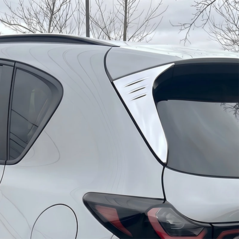 For Mazda CX-5 CX5 2026 Colorful Rear Window Side Wing Winglet Triangle Spoiler Cover Trim Car Styling