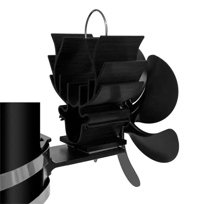 

R9UF Вентилятор для камина, Вентилятор для печи с тепловым приводом, без электричества. Эффективное распределение тепла.