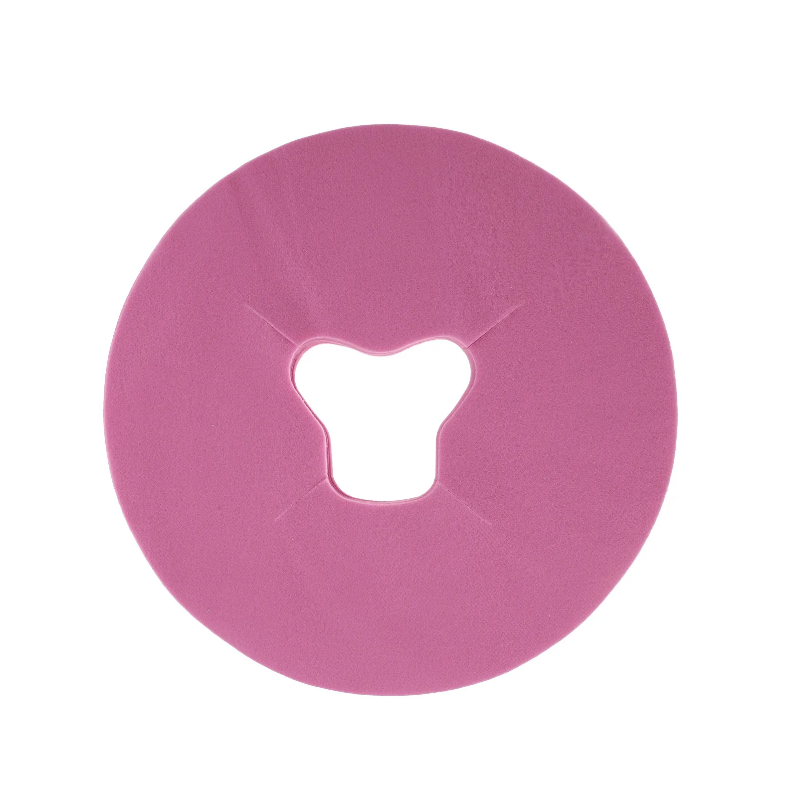 100pcs Disposable Face Pillow Covers Non-Woven Fabric Hole Design For Beauty Salon Massage Headrest Mats Rest Cradle Covers