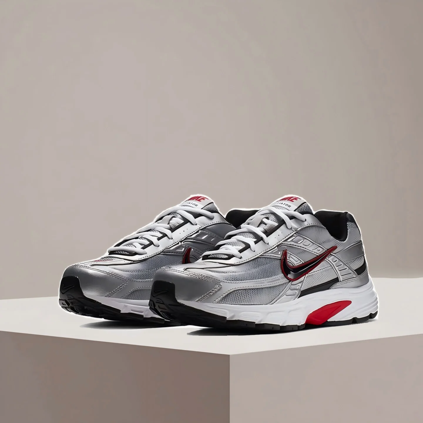 

Nike Breathable Running Shoes Retro Running Shoes Slip-Resistant Durable Cushioning NIKE INITIATOR Black 394055-001