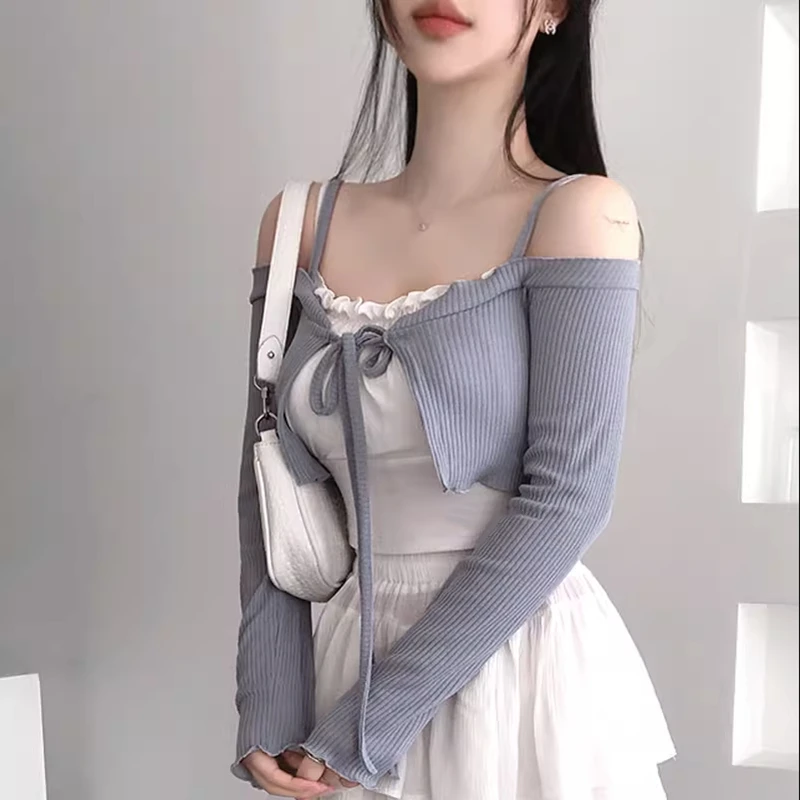 Thumbnail 4 - #2 Top Womens Cropped Knit Sweaters Picks for Every Budget