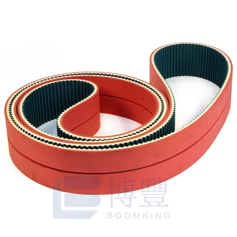 Truly Seamless PU Timing belt 100T10-4540/5680 3APL J NFT Polyurethane synchronous,transmission belt for scm-tecmatic T300