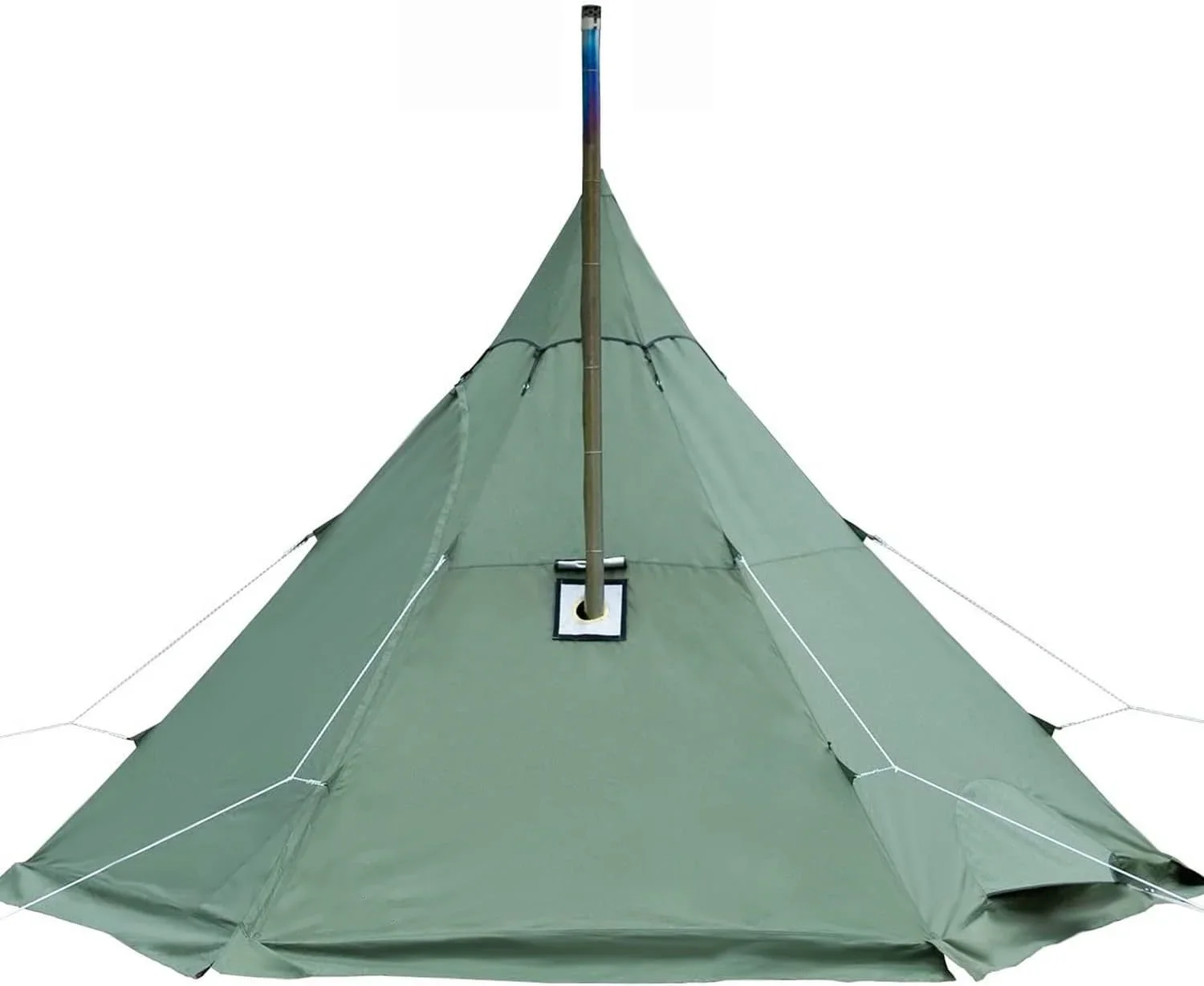 Best quality factory Ultralight Outdoor Tent With Chimney Hole Camping Pyramid Tent