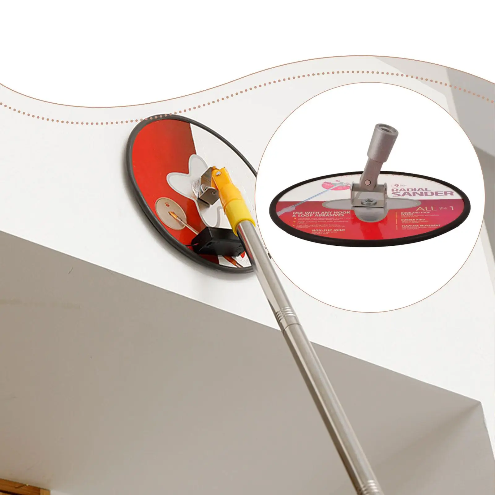 lixadeira-de-drywall-redonda-de-9-polegadas-ferramenta-profissional-de-polimento-e-lixamento-de-drywall-com-rotacao-de-360-graus-para-paredes-e-tetos-economia-de-esforco
