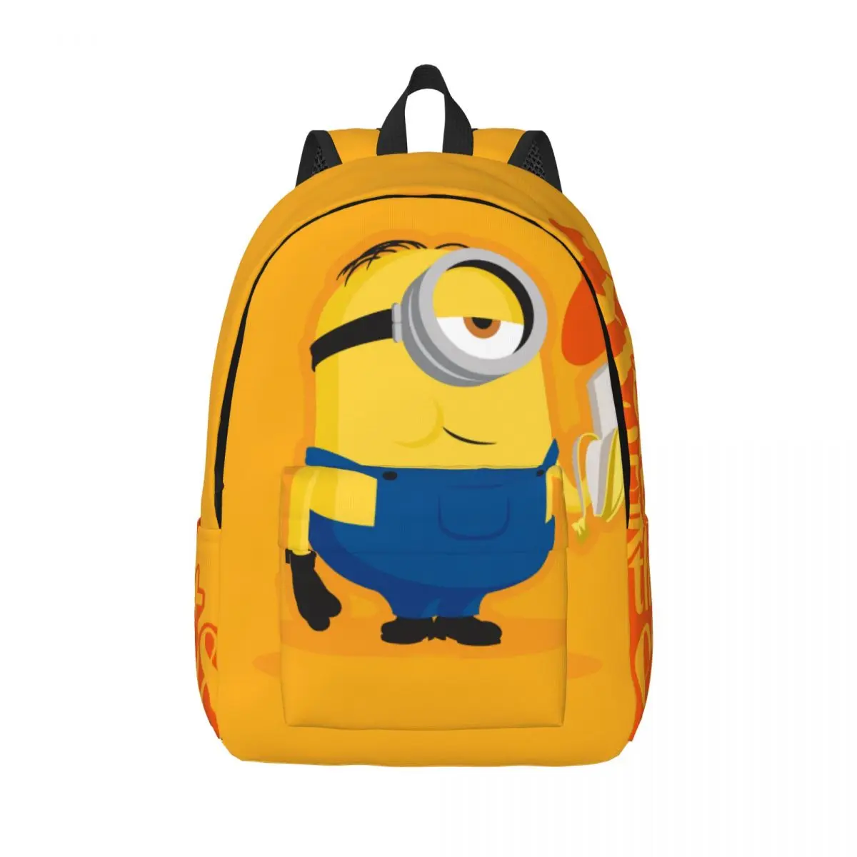 Minions Here For The Eats Backpack for Preschool Kindergarten School Student Book Bags Boy Girl Kids Daypack Outdoor