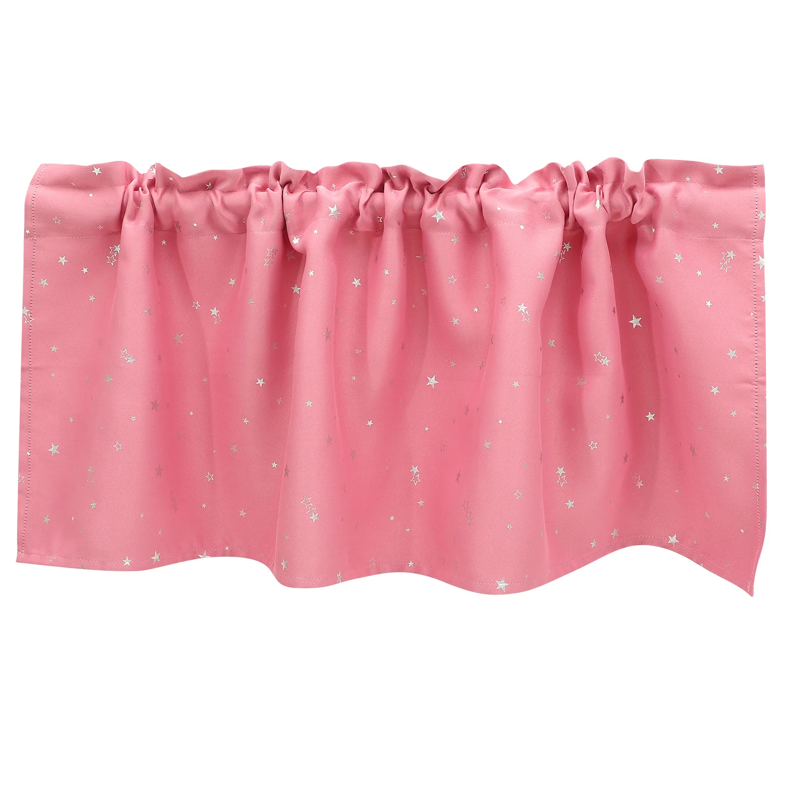 

Kitchen Cabinet Short Blackout Valance Free Punching Easy Install Window Curtain Short Curtain for Bathroom Living Room Kitchen