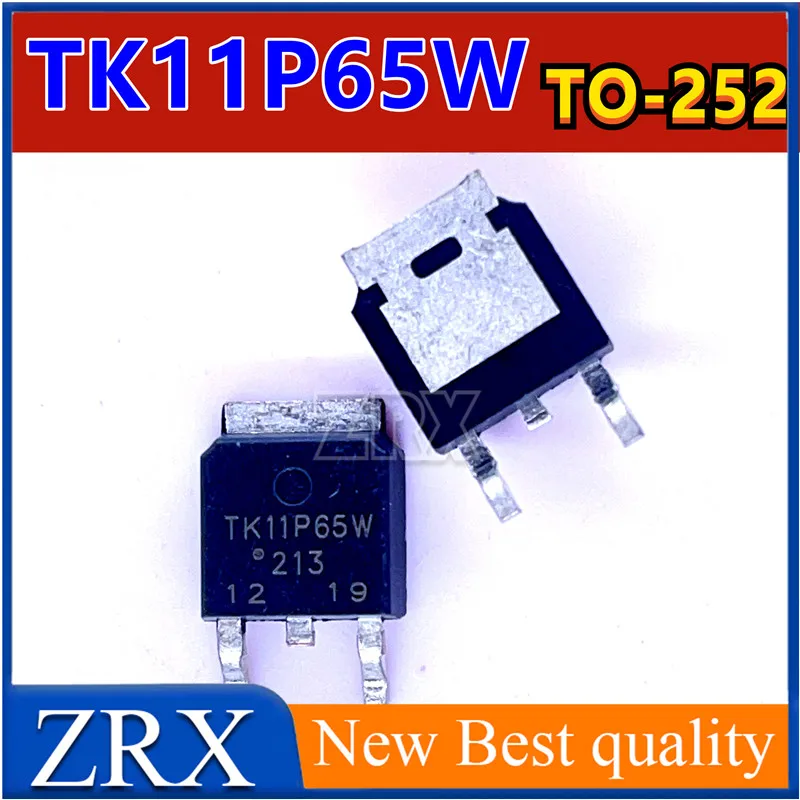 5Pcs/Lot New Original TK11P65W The TO-252 Encapsulation Integrated circuit Triode In Stock