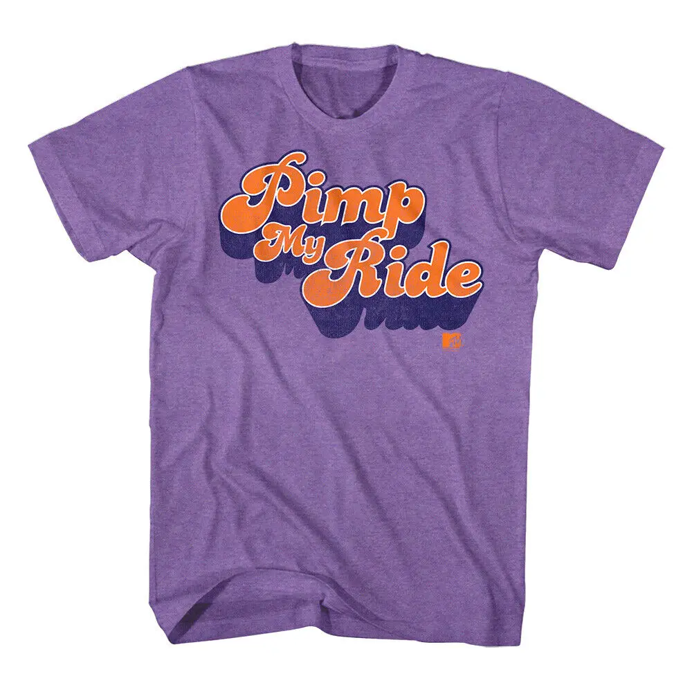 Pimp My Ride Funky Logo Men's T Shirt Xzibit Wanna be a player but your wheels