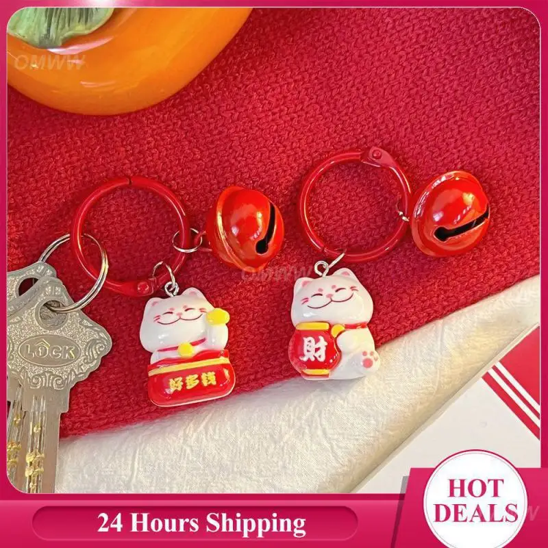 Fortune Keychain Easy To Operate Beautifully Cartoon Pendant Cute Pendant New Year Hangings Efficient Storage Fashionable Lovely