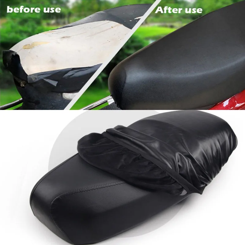 Motorcycle Seat Cover Waterproof Dustproof Rainproof Sunscreen Motorbike Scooter Cushion Seat Cover Protector Cover Accessories image 5