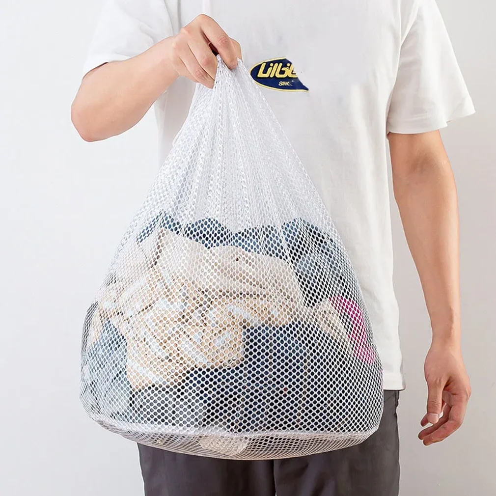 Saco de Lavagem Grande de Malha para Roupas, Organizador de Rede para Sutiãs, Meias, Roupas Íntimas e Sapatos, Capa Protetora para Máquina de Lavar