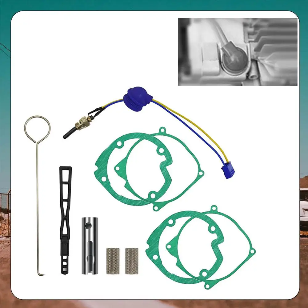 

Car Air Diesel Gasket+Ceramic Glow Plug Kit For Chinese Diesel Heater 2/5/8KW Car Parking Heating Kit Car Accessories