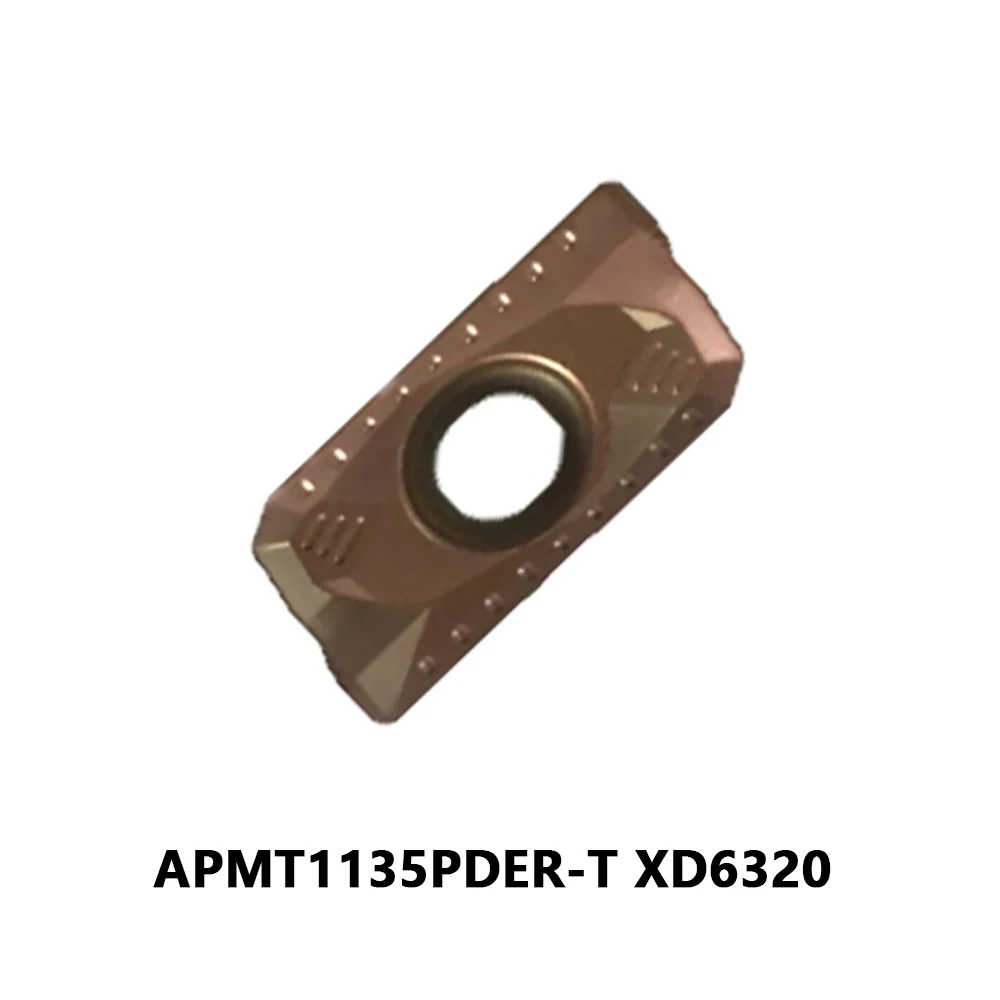 APMT 1135 APMT1135 1135PDER PDER T Original APMT1135PDER-T XD6320 Milling Inserts Carbide Plates CNC Lathe Cutter Machine Holder