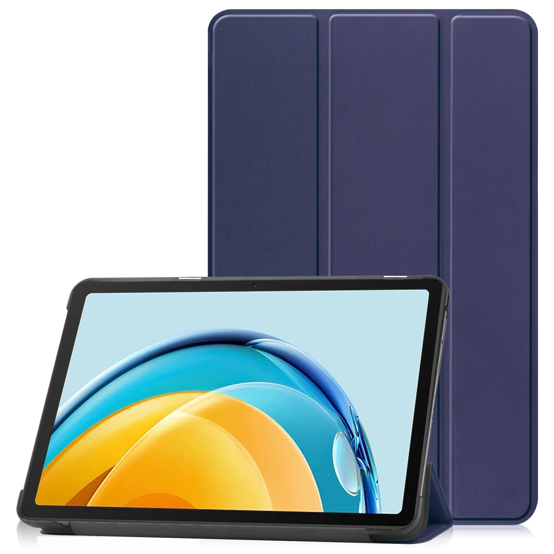 Für HUAWEI MatePad SE 10.4 Schutzhülle, einfarbige Tri-Fold Kaster Tablet-Hülle – Detail 5