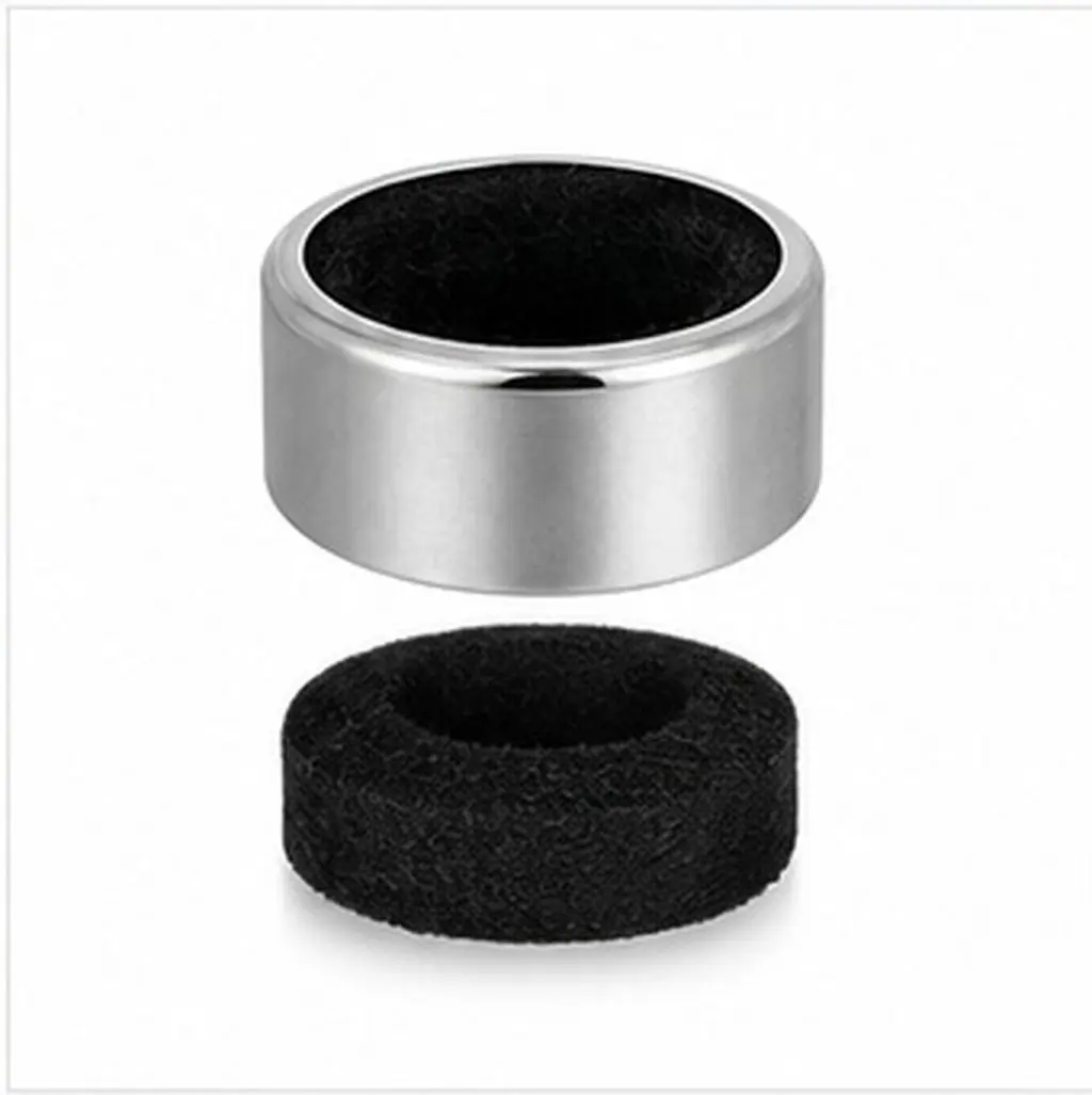 4Pcs Stainless Steel Wine Drip Collar Ring with Removable Sponge Lining for Red Wine Bottles Bar Restaurant Home Hotel Use Leak