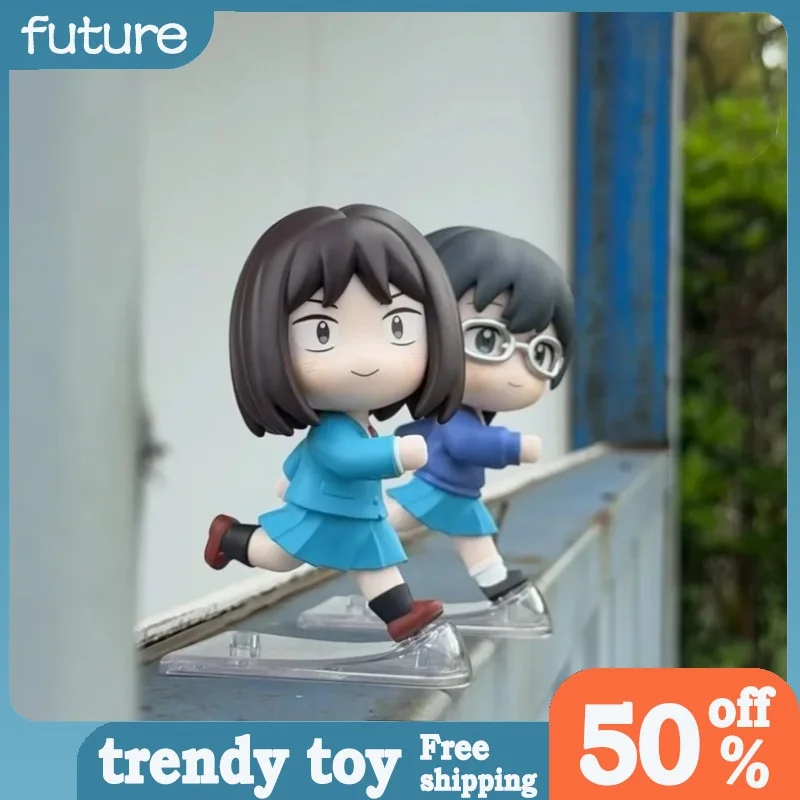 

Коллекционная аниме-фигурка GONG Lets Gong Skip And Loafer Iwakura Mitsumi, вторая серия, чиби-фигурка для декора рабочего стола, для взрослых коллекционеров