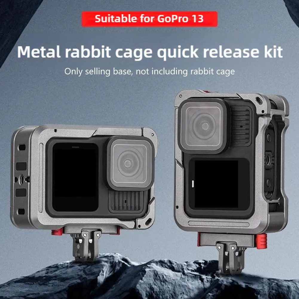 Suitable For Gopro13 Sports Camera Quick Release Base Accessories E8Q6