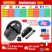 BAFANG BBS01 BBS01B 36v 350w 500w with battery ebike conversion kit Electric Bicycle Mid Drive Motor Kit 36V13 15.6 19.2 24Ah