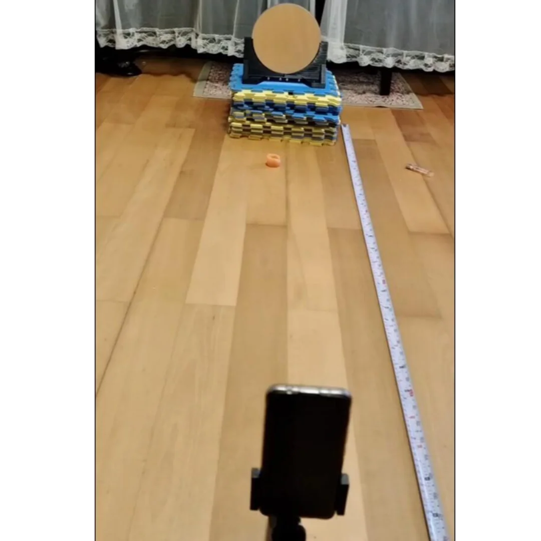 Student Demonstration Schlieren Flow Visualization Optical System Experiment Concave Spherical Mirror Physics Teaching Reflector