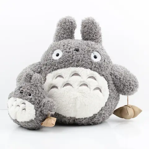Kawaii 20cm/55cm My Neighbor Totoro Plush Anime Peripherals Cartoon Plush Doll Girl Bed Pillow Give Gifts To Girlfriend Plushies