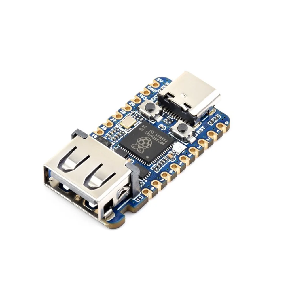 Carte de développement USB mini RP2350A basée sur un microcontrôleur Raspberry Pi double cœur double architecture, fréquence de fonctionnement de 150 MHz