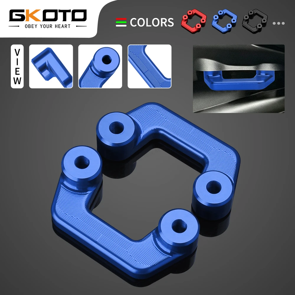 For YAMAHA YZF R7 YZFR7 YZF-R7 2021-2025 Motorcycle CNC Rear Passenger Footrest Pedal Racing Hook Foot Peg Blanking Plate Remove