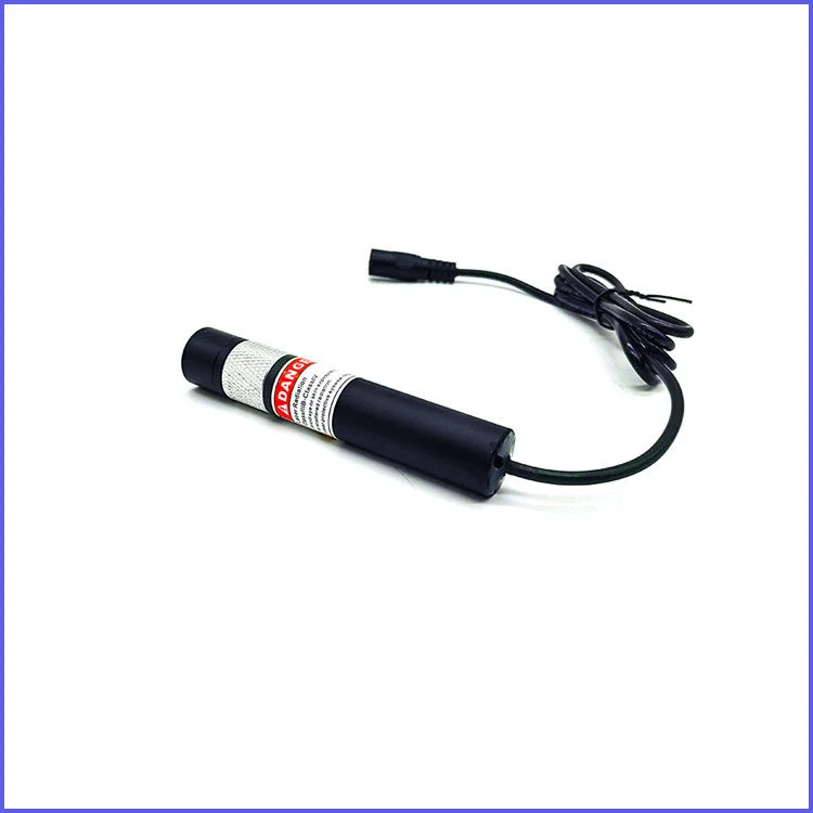 Industrial-Grade Adjustable Focus Green Line Laser 520nm High-Stability Low-Temperature Laser Module for Precision Applications