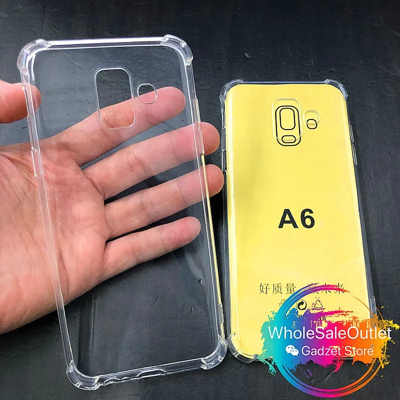 For Samsung Galaxy A6 (2018) SM-A600 Soft Clear AirBag ShockProof TPU Silicon Case