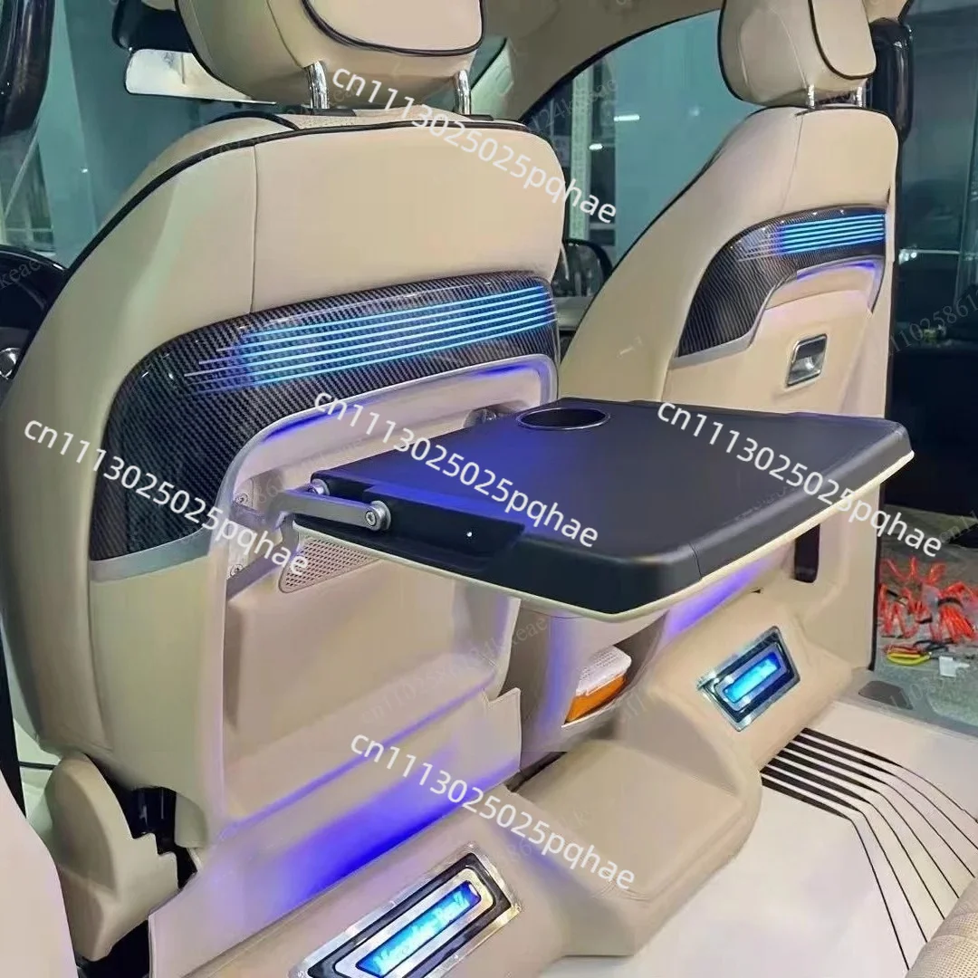 Car Seat Back Travel Portable Folding Table for And V-Class V260 V250 V220  Rear Backrest Small Table Panel