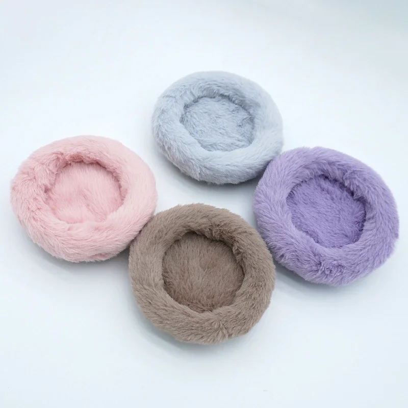 

Hamster Nest Mat Round Warm Nest Petaurus breviceps Flower Branch Mouse Deep Sleep Cotton Mat Golden Bear Pet Supplies Rabbit