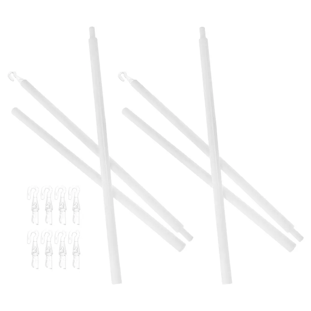 

2 set 2 Sets 89CM Blind Rotor PP Wand Replacement Hooks for Curtains Drapery Pull Rod Window Blinds Accessories Plastic