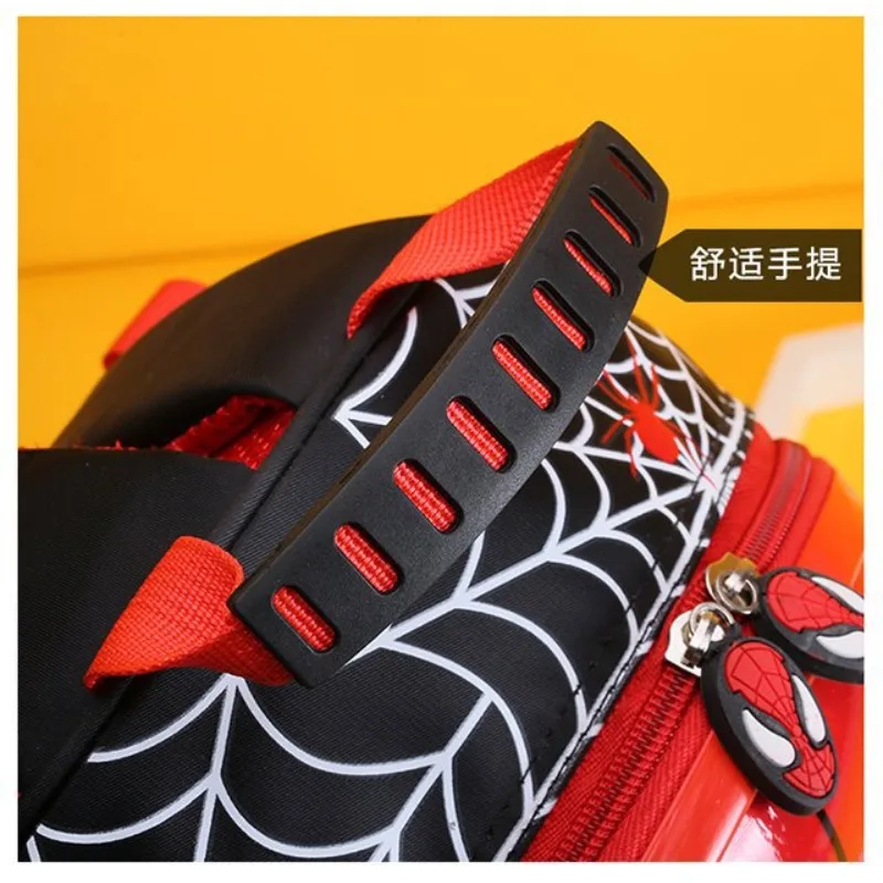 Mochila escolar para niños de Spiderman de Marvel, mochila creativa de cáscara de huevo de dibujos animados para niños, mochila para estudiantes de guardería, mochila de dibujos animados para salir
