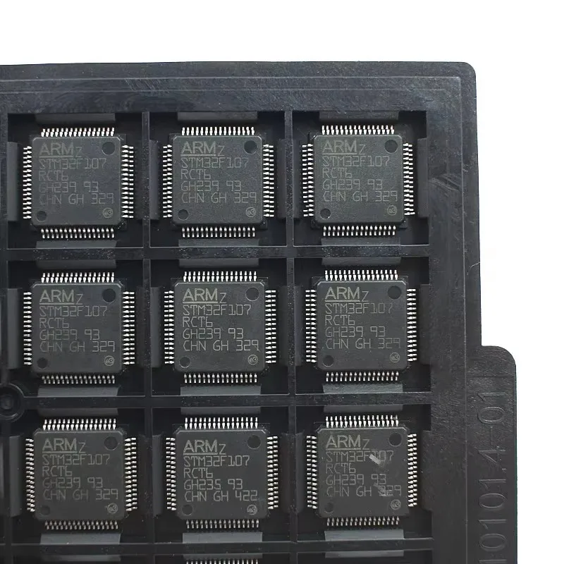 1 Buah/Banyak STM32F107RCT6 STM32F107 RCT6 LQFP-64 Paket Asli Asli Mikrokontroler Chip