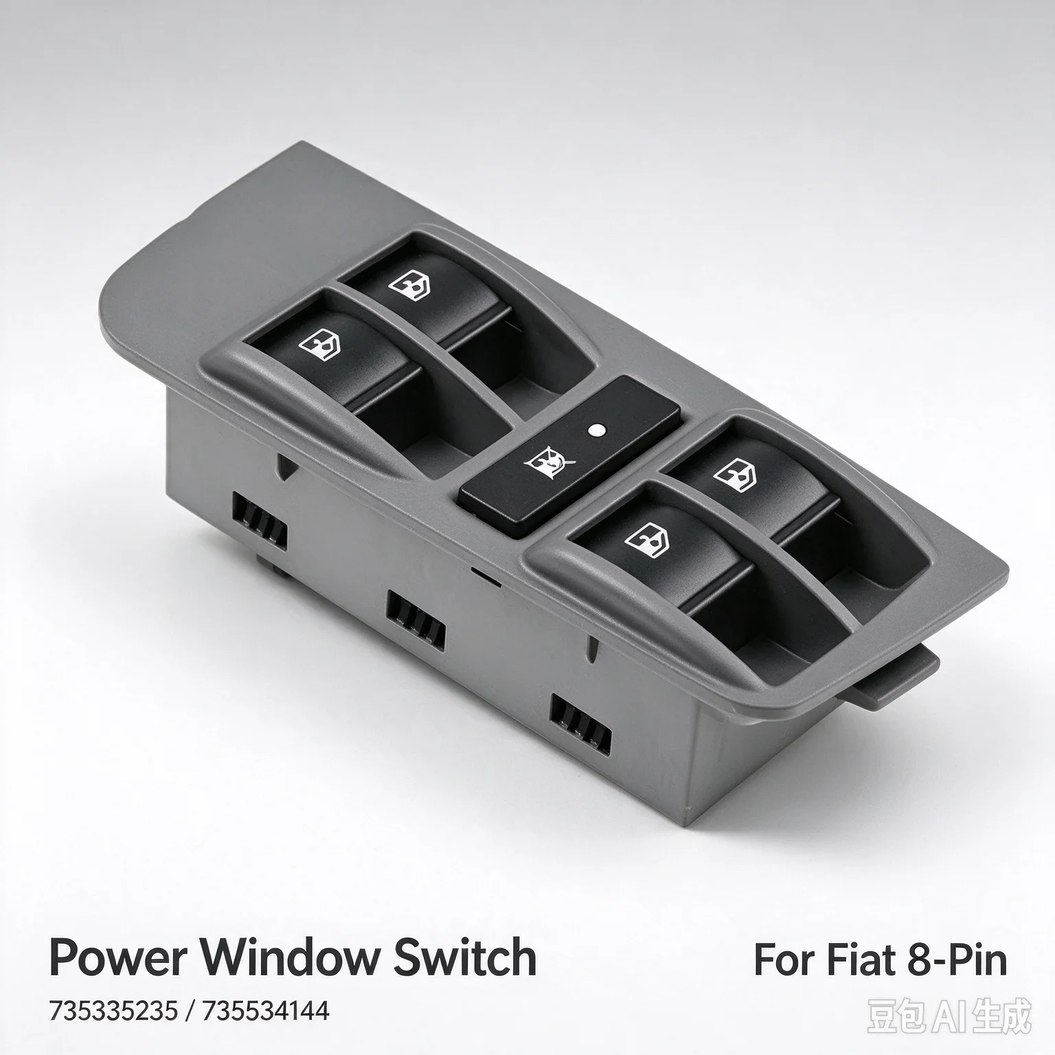 Electric Control Switch /735335235 735534144 Grey Plastic Metal And Play Replacement For For Fiat For Linea Palio Siena 2003 201