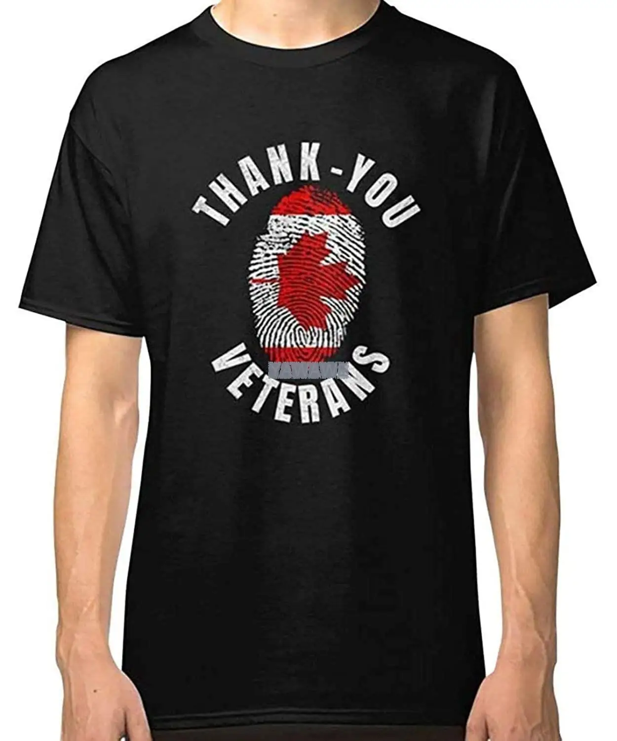 Thankyou Canadian V-E-T-E-R-A-N-S for Your Service Classic Unisex T-Shirt top tees Sweatshirt Gift for Men Women Gift Ide