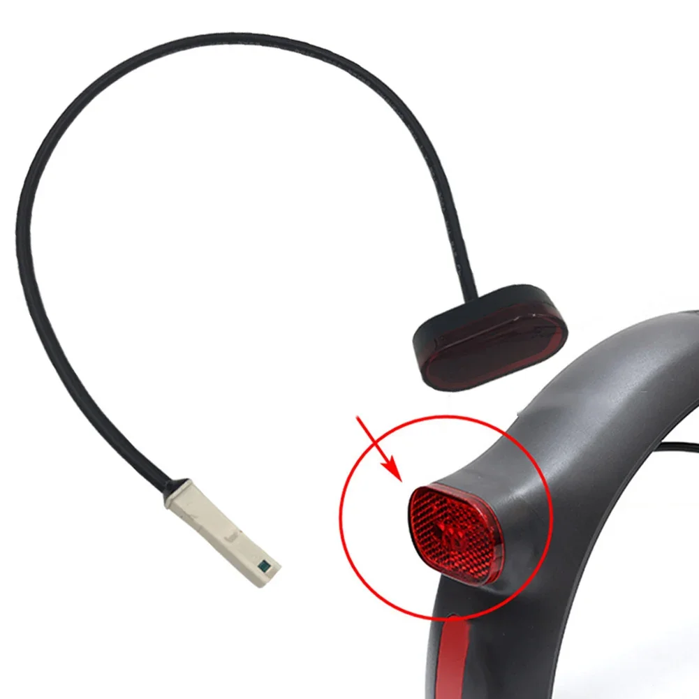 

1Pcs Electric Scooters TailLight For Xiaomi Pro Rear Lamp Brake Light Skateboard Safety Stoplight E-Scooter Accessories