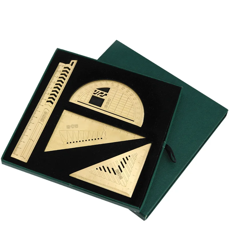 

Four-piece ruler pack, measuring ruler