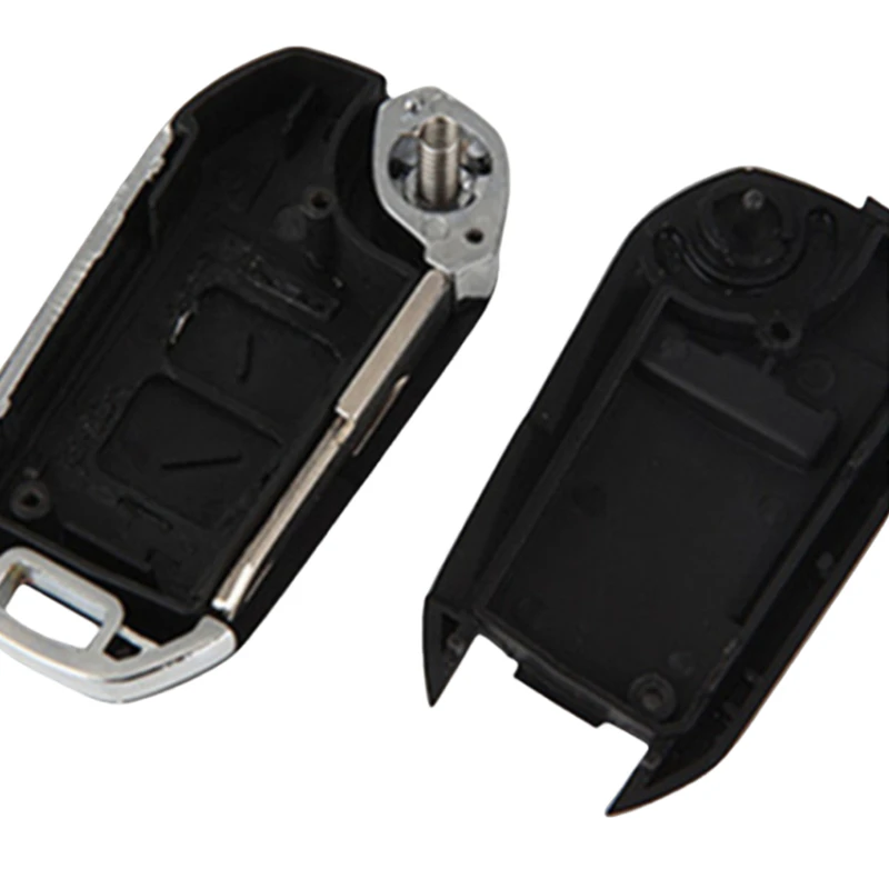 FLYBETTTER OEM 2ボタン交換用キーケース改造フリップ折りたたみリモートキーシェル プジョー206 207 シトロエンC2用