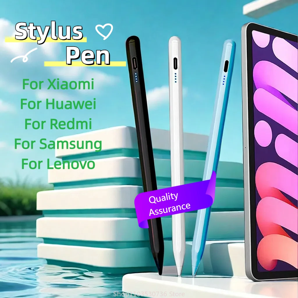 

for xiaomi Pad 5 Stylus Pen For Samsung Pad without Palm Rejection Tilt,for Honor Redmi Pad pen for All Android Tablet Phone Pen