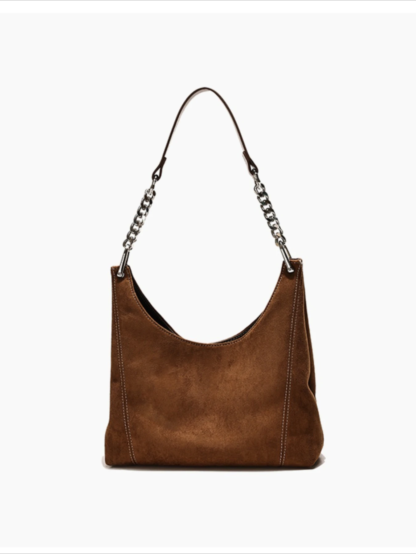 حقيبة كتف نسائية جديدة لخريف وشتاء 2025 على طراز ميلارد ذات سعة كبيرة #1