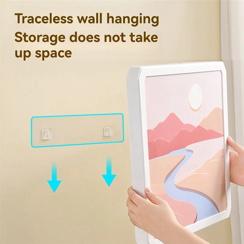 

High Quality-Thickened Waterproof Wall-Mounted Bathroom Storage Box - Easy Foldable , No Drilling Required,Thickened Waterproof