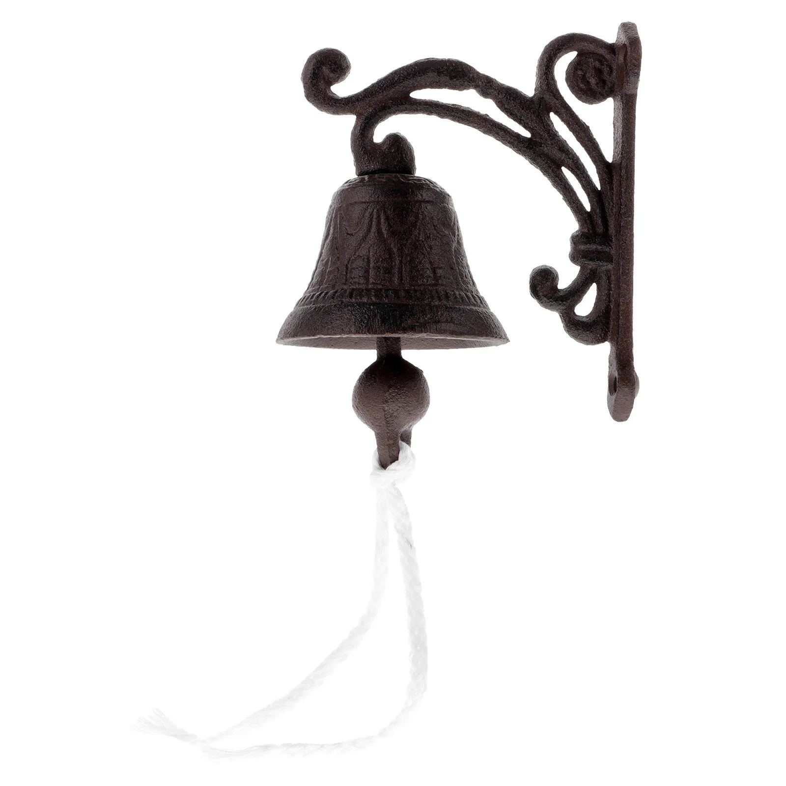 

Vintage Style Doorbell Iron Wall Bell for Schools Classrooms Coffee Shops Gardens Durable and Long-Lasting Iron Wall Bell