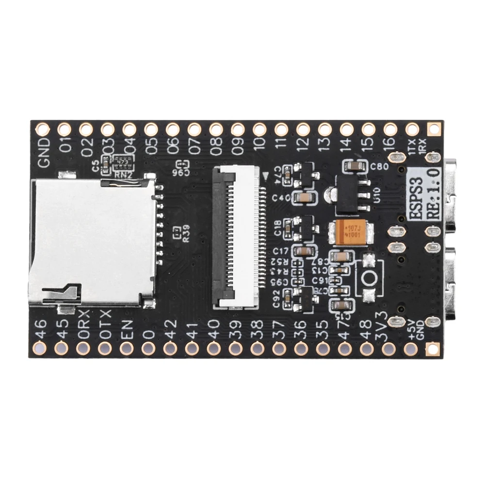 

ESP32-S3-CAM 2.4G WIFI BT Module Development Board With OV2640 Camera Dual TYPE-C N16R8 CAM 8MB PSRAM 16MB FLASH