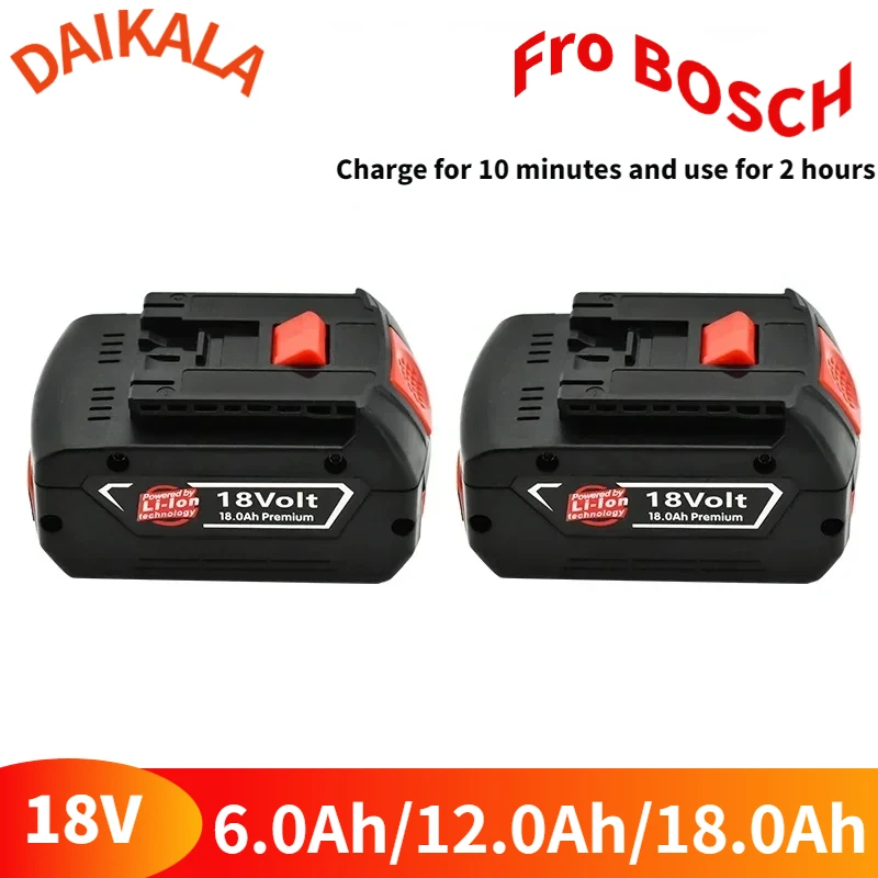 

Original 18V 18000mah Rechargeable Lithium-ion Battery for 18V Backup Battery 18Ah Spare Part Portable BAT609 Indicator Lightf