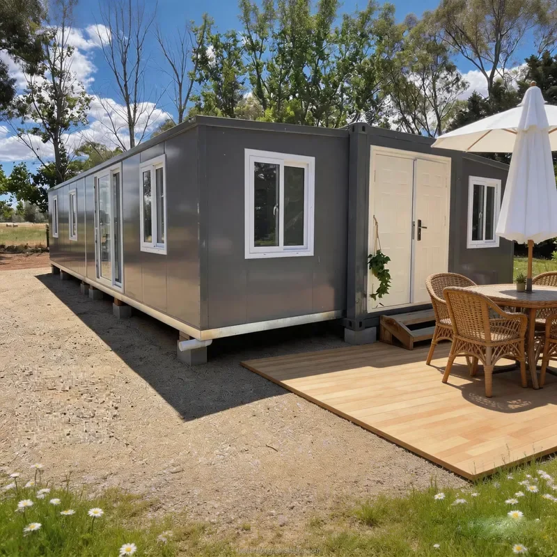 Folding Prefabricated House Container Home Expandable Modular Cabin Prefab Villas for Resort Garden ADU CE Certified