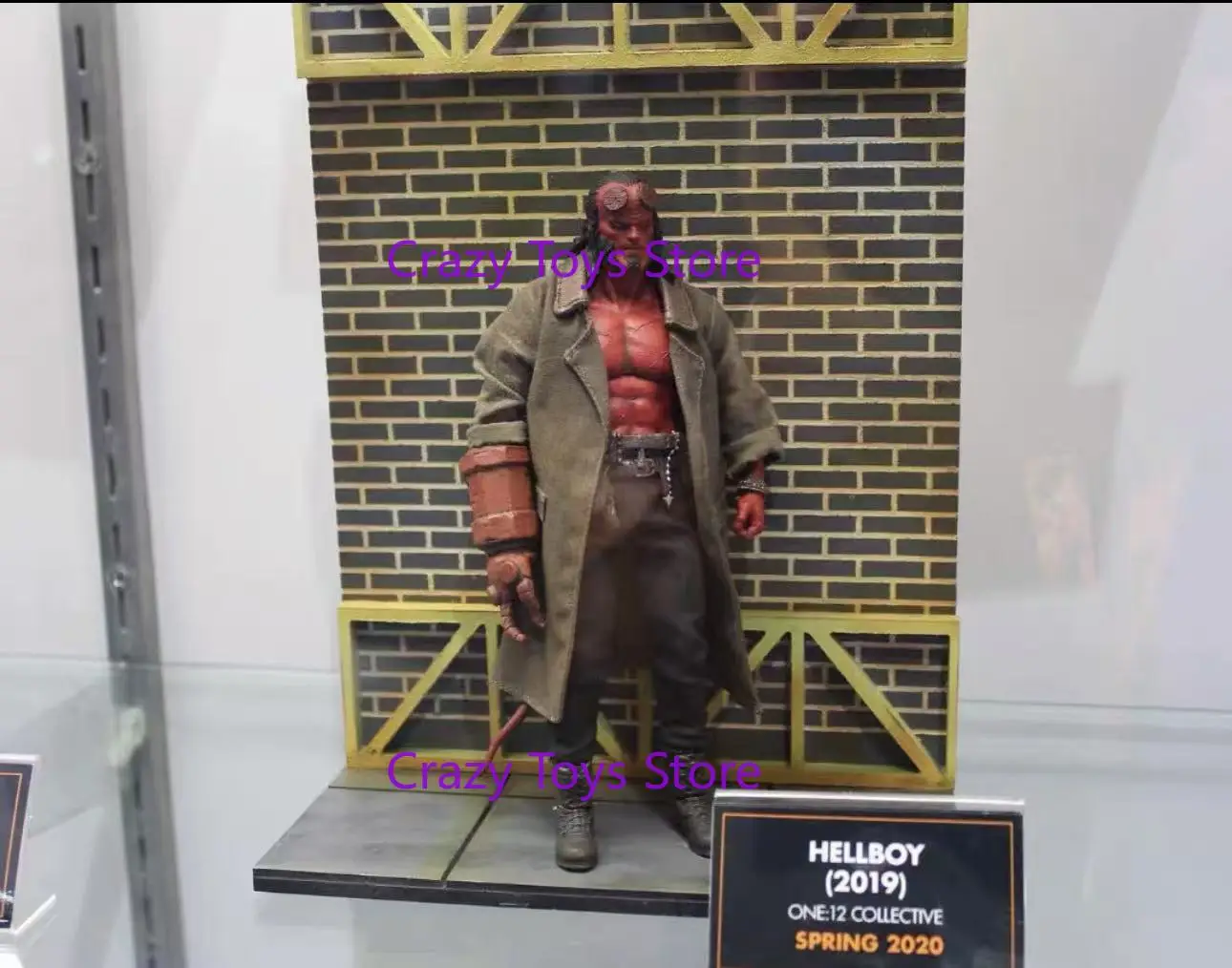 En Stock Mezco Ant 1/12 Hellboy 2019 Hellboy figura de acción de tela de 6 pulgadas juguete regalo coleccionable