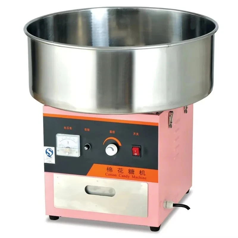 

Professional Electric Sugar Cotton Candy Floss Machine with Cart / Trolley